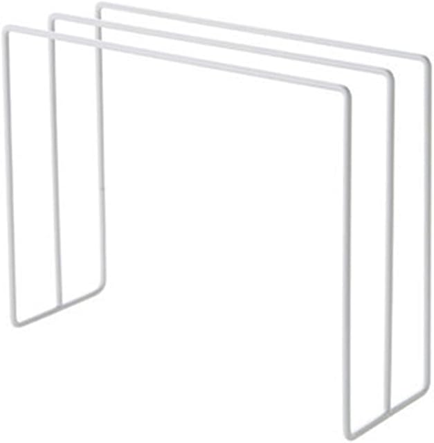 IKAAR Towel Rack Metal Towel Stand Towel Drying Rack Free Standing Towel Rail Dishcloth Holder Rack for Kitchen Bathroom Countertop White