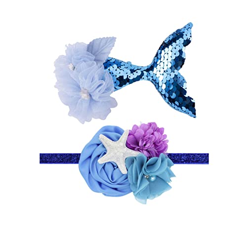Starfish Mermaid Headband and Head Piece BBG504