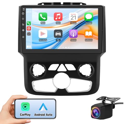 Image of Junsun Car Radio for Dodge Ram 1500 2500 2013-2019 CarPlay /Android Auto