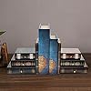 Amazon.com: Bookends Vintage Decorative Book Organizer Wooden False ...