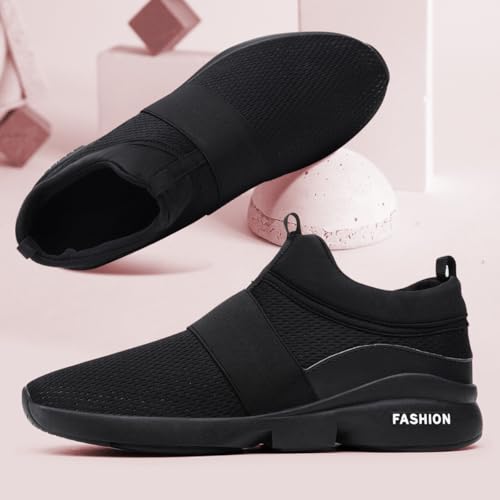 Women's Sports Gym Sneakers Slip on Walking Shoes Lightweight Casual Tennis Sneakers Workout Breathable Running Shoes Comfortable Fashion Athletic2