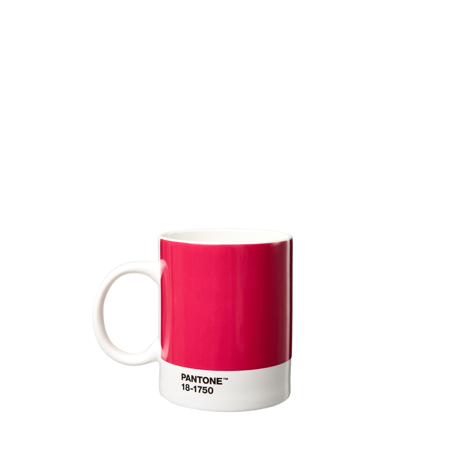 Pantone Porcelanowy kubek do kawy, z pudełkiem na prezent, 375 ml, Color of the Year (CoY) 2023: Viva Magenta 18-1750