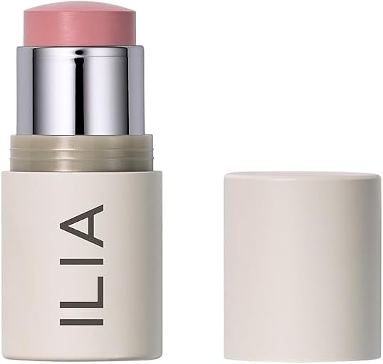 ILIA Multi-Stick Cheek + Lip Color | Buildable + Blendable | Multi-Use Cream Blush | Nourishing Skincare Ingredients | Clean, Cruelty-Free (Tenderly | Soft pink)