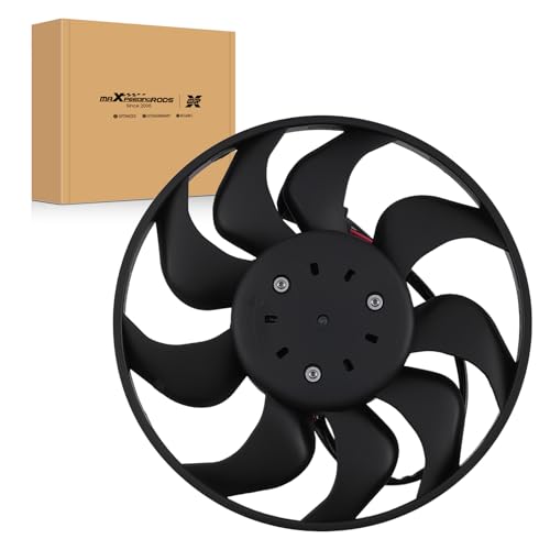 Image of maXpeedingrods Engine Radiator Cooling Fan with Brushless Motor Assembly for Porsche 911 2012-2016, for Porsche Boxster 2013-2016, for Porsche Cayman 2014-2016, 470039 99162493901 99162493500