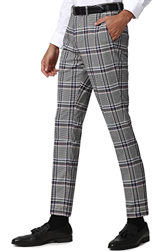 Image of Peter England Men's Regular Work Utility Pants