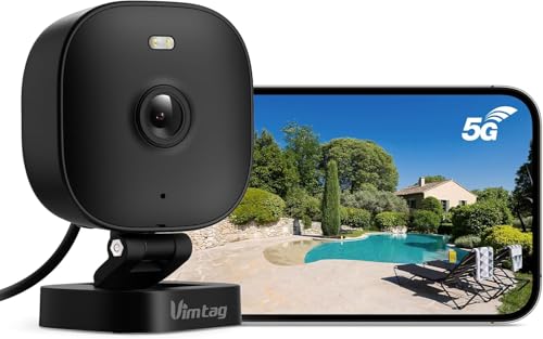 Vimtag 2.5K 4MP Outdoor Security Camera Wired, CCTV Camera Systems WiFi w/Color Night Vision for Home, Pet, Baby, Nanny, IP65, Motion Detection, 2-Way Audio, Siren, 24/7 Recording, Works with Alexa