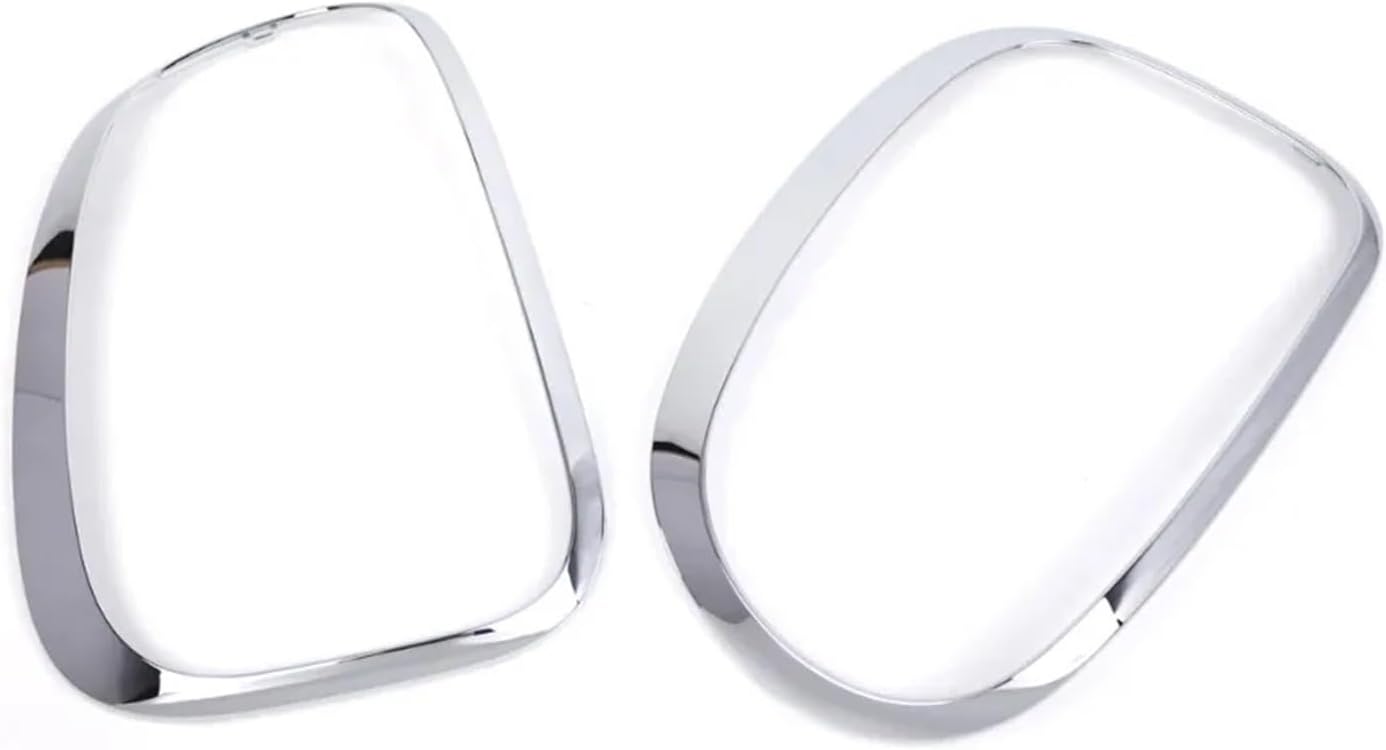 Chrome Tail Light Ring Bezel Trim Surround Cover Left Right Compatible For MINI Cooper R60 Countryman S ALL4 11-16 52109806935 52109806936(Right Chrome)