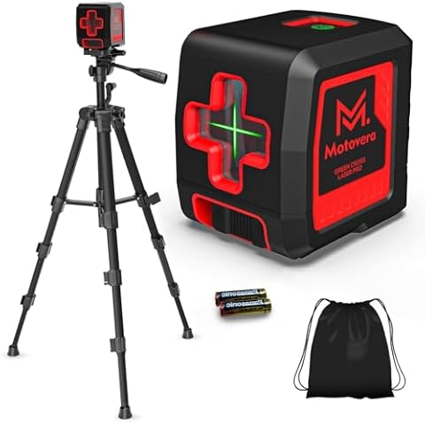 Motovera 100ft Green Rotary Laser Level Cover