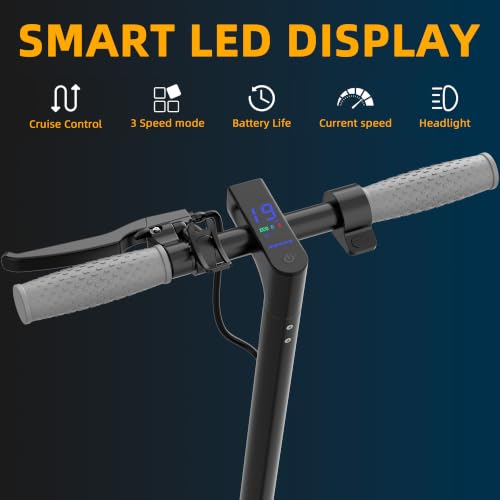 Image of Aovowheel Electric Scooter for Adults, Folding E Scooter with 350W /500W Motor 16 /24 Mph Top Speed, Max 19-23 Miles Long Range, 8.5'' /10'' /14''Tires Commuting Scooters with Dual Brakes System, APP