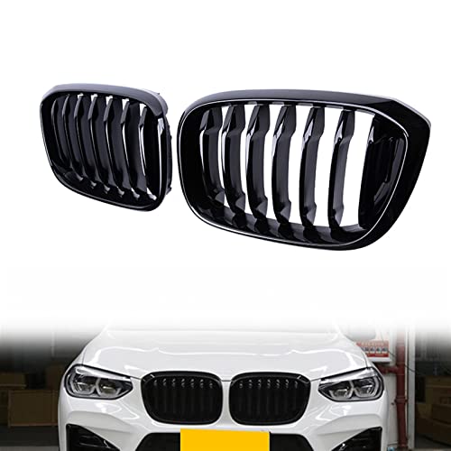 Calandre noire brillante pour BMW X3 remplacement de grille de pare-chocs avant