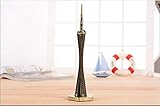 Material: Metall AIJOAN-BJ Statuen Und Skulpturen Schreibtischständer Bronze Moscot Metallturm Gebäude Statue Dekorative Bastelfigur Wohnaccessoires-1