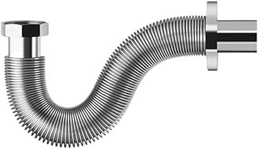 Stainless Steel Expandable and Flexible Bidet or Sink Siphon from 30 to 45 cm