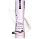 Keranique Volumizing Keratin Conditioner for Thinning Hair, Hair Regrowth | Keratin Amino Complex, Free of Sulfates, Dyes and Parabens, 8 Fl Oz
