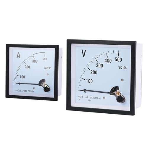 Voltmètre à aiguille CP-96 SQ-96 100V pour tableau électrique industriel en format 96x96 mm