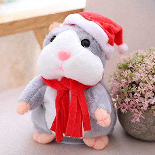 YUANTD Talking Hamster Repeats What You SaySing The Song, Electronic Pet Talking Plush Toy