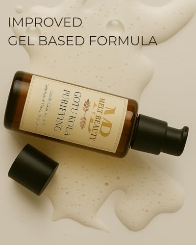 Image of Melt Beauty Gotu Kola Gentle Face Cleanser - Green Tea & Natural Extracts, Acne Control Face Wash for Sensitive Skin, SLS-Free, 100ml