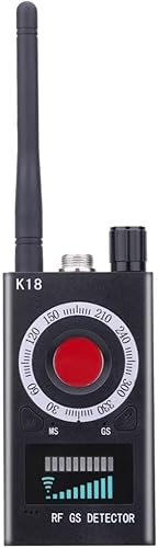 Detectores de cámara oculta Detectores de errores Detector de señal inalámbrico Detector de cámara de luz infrarroja, GPS Anti-manipulación, 4 modos