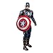 SPOTOR Marvel ModèLe Toys 35cm Avengers 4 Armor Thanos Action Figure PoupéEs PVC Cadeaux Jouets Jouets Enfants 14 Pouces Homme Iron Man Spiderman Capitaine America Doll (Color : D, Size : 35CM)