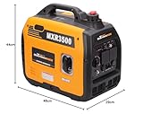 maXpeedingrods 3300W Portable Inverter Generator Petrol Silent Pure Sine Wave Generator for Camping, RV Travel, Home, or Jobsites - Image 10