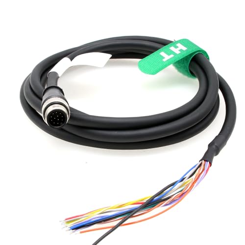 Câble codé A M12 12 broches d'alimentation IO HangTon