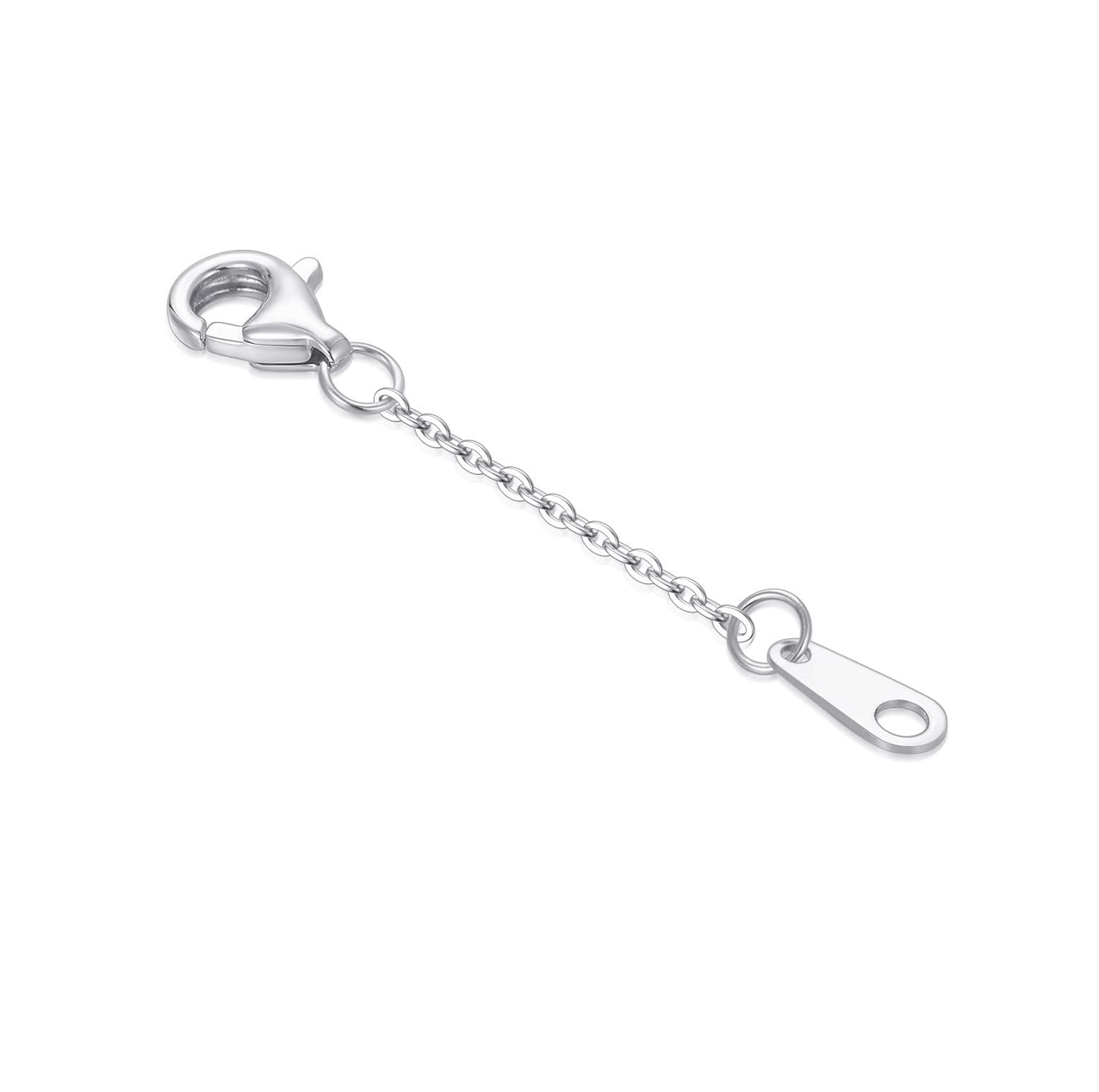10k 14k Real Gold 1"/1.5"/2"/2.5"/3"/4"/5" Necklace Extender, Necklace Bracelet Extender Chain, Durable Gold Extender Chain, Adjustable Extension Chain for Necklace Bracelet Anklet