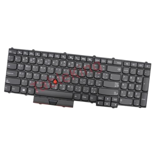 Clavier de Rechange pour Lenovo Thinkpad P50 P70 Premium Rétroéclairé Arabe