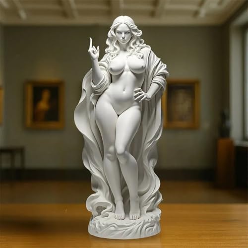Medusa Sculpture Medusa Attitude The Original Symbol for Talk to The Hand 20cm Statue Room Decor Room Decor (A) — view 4