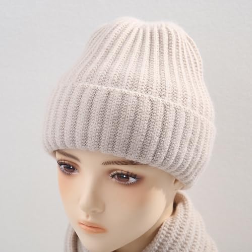 Conjunto de gorro bufanda y guantes gruesos a prueba de frío 4