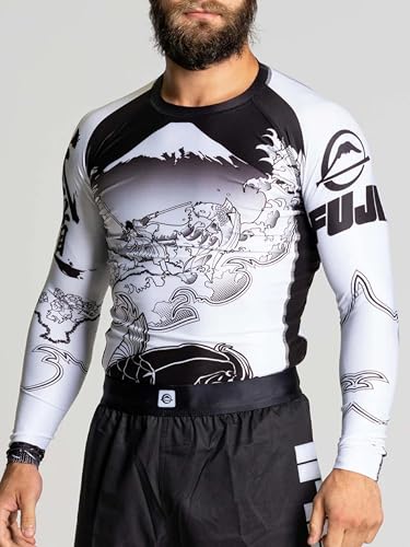 FUJI Musashi Long-Sleeved Rashguard, BJJ Rashguard for Men and Women2