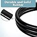 SHINESTAR 6 FT Propane Adapter Hose - Compatible with Coleman Stove, Weber Q Grill, Mr. Buddy Heater & More - Connects 1 lb Portable Appliances to 20 lb Tanks
