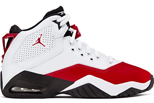 Jordan B'loyal (gs) Big Kids Basketball Shoes Ck1425-106 Size 4.5 White/Gym Red-Black