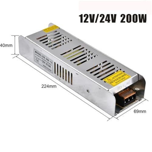 Transformateur LED 12V compact 60W alimentation AC DC stable