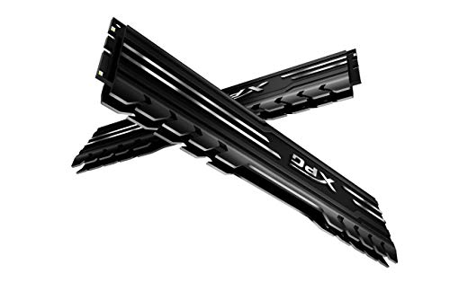 Image of ADATA XPG GAMMIX D10 16GB Kit (2X 8GB) DDR4 3200MHz (PC4-25600) CL16 XMP 2.0 DIMM Memory Module Low Profile Black