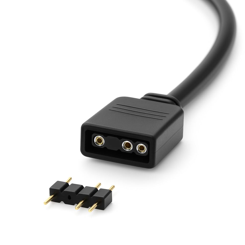 Amazon.co.jp: KILIGEN ARGB 30cmケーブル 5V 3ピン アドレサブルRGB