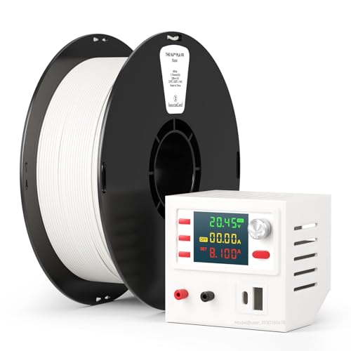 kexcelled PLA FR Flame Retardant Filament UL94-V0 Grade, 1.75mm, 1kg, White