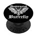 Funny Anti-Social Butterfly Introvert PopSockets Adhesive PopGrip