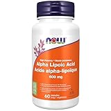 NOW Supplements, Alpha Lipoic Acid 600 mg with Grape Seed Extract & Bioperine, Extra Strength, 60 Veg Capsules