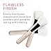 100% PURE Powder Brush, Cruelty Free, Soft Synthetic Make up Brushes, Face Powder Makeup