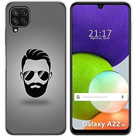 Funda Silicona Tumundosmartphone Samsung Galaxy A22 4G / M22 Barba Dibujos Cover