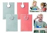 MATZ Terry Towel Snap On Toddler & Baby Bibs | For Feeding Drooling And Teething | Full Coverage For Babies | Ultra Absorbent 100% Cotton Bibs | Unisex | With Soft Ribbed Neck