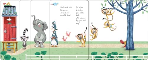 Der ganze Zoo geht aufs Klo: Mit lustigen Verwandlungsseiten | Tierisch lustige Klogeschichte für Kinder ab 24 Monaten