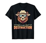 bent on destruction t shirt Stand strong for nature with this 