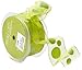 May Arts 1-1/2-Inch Wide Ribbon, Parrot Green Glitter Dots