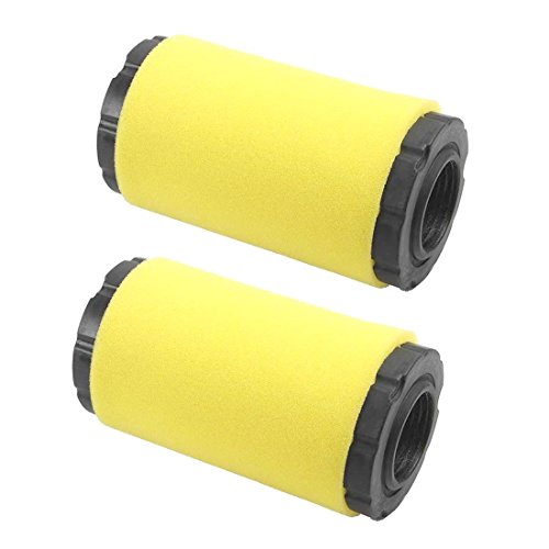BUYGOO 2 Pack 796031 Air Filter Pre-Cleaner Set Compatible with Briggs Stratton 594201 591334 797704 Air Cleaner Cartridge, Lawn Mower Air Filter, Plus Foam Pre Filter