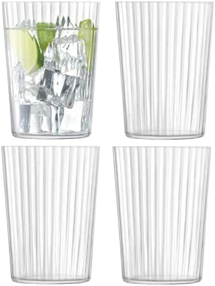 Gio Lined Tumblers, 18.9 fl oz, Clear