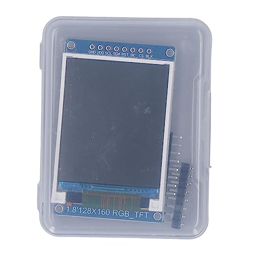 Image of 1.8 Inch TFT LCD Display Module for ST7735 Chip Port 128x160P HD Full Color Display Screen High Contrast 8 Pin Port 3.3V