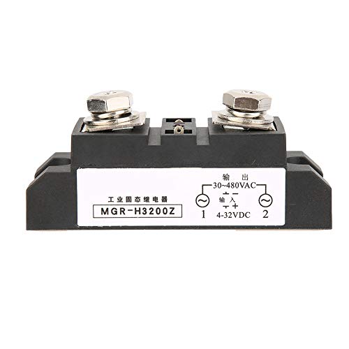 200A Industrial Solid State Relay Ssr Load 30-480Vac Solid State Relay Anti-Vibration For Petrochemical Equipment #TOP6