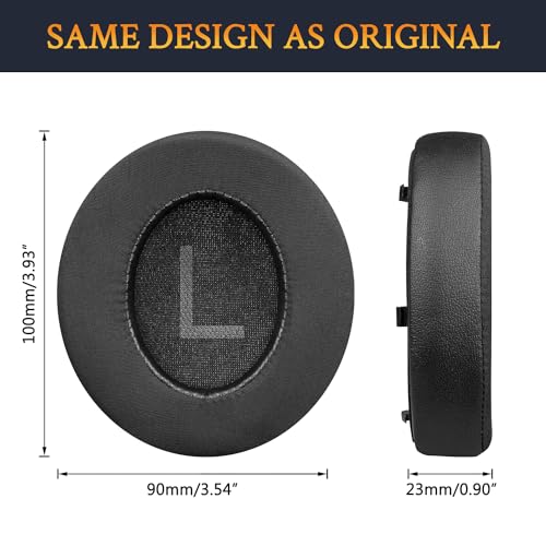 SOULWIT Cooling Gel Earpads Replacement for Anker Soundcore Space Q45 Headphones, Ear Pads Cushions with Ice Silk Fabric - Image 4