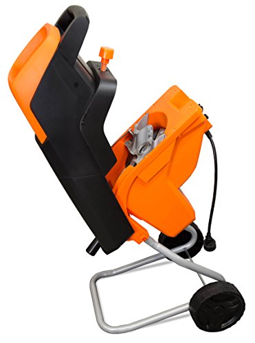 WEN 41121 15-Amp Rolling Electric Wood Chipper and Shredder