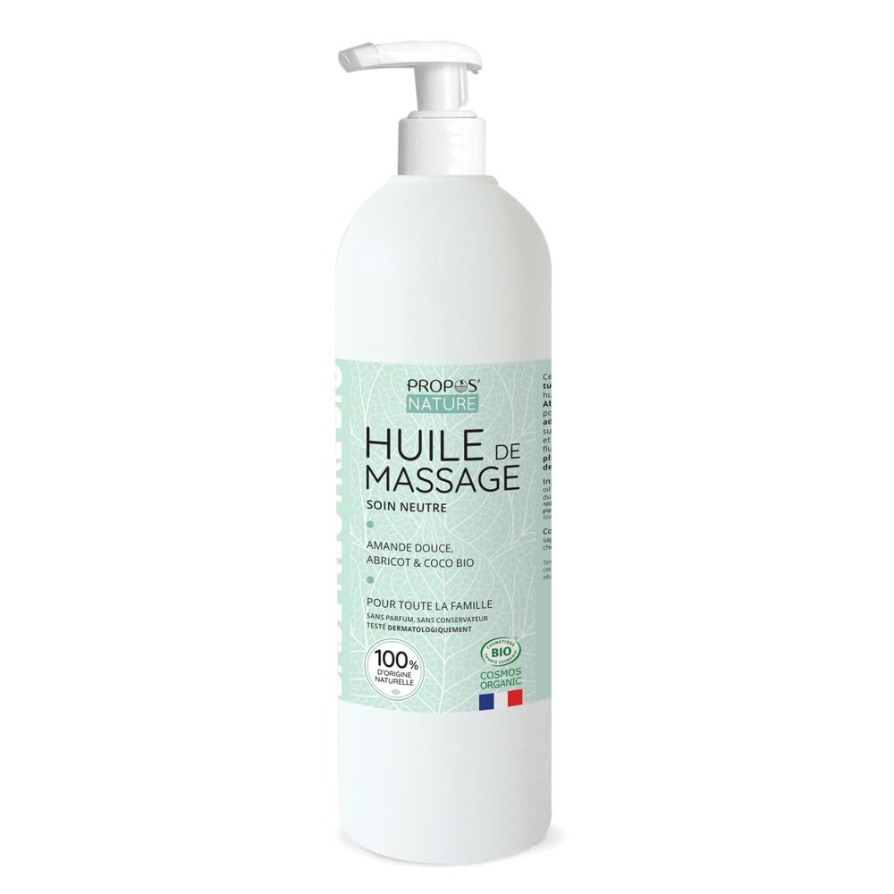 Olio neutro per la cura del massaggio 500 ml